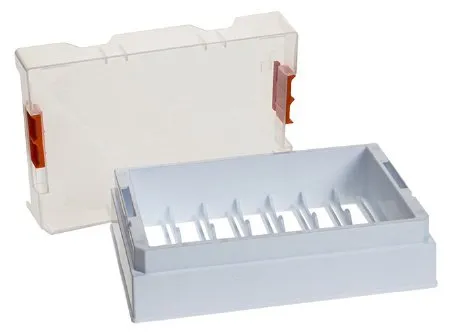 Simport Scientific - From: M956-21W To: M956-40B - CroySette&#153; Frozen Tissue Storage Boxes, 21 Places, Autoclavable, White, 10/cs