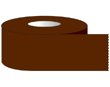 Shamrock Scientific - ST-12-23 - Blank Label Tape Shamrock Multipurpose Label Brown Tape 1/2 X 500 Inch