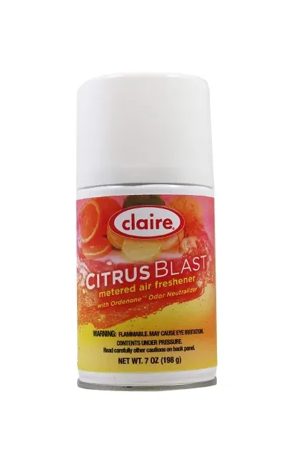 RJ Schinner Co - Claire - 112 - Air Freshener Claire Dry Mist 7 Oz. Can Citrus Blast Scent
