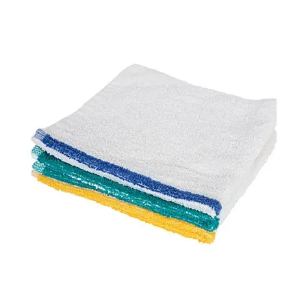 Royal Blue Intl - From: 100693 To: 106303  Olympic EleganceHand Towel Olympic Elegance 16 X 27 Inch OE Cotton 86% / Polyester 14% White Reusable
