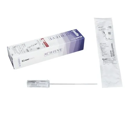 Merit Medical Systems - Achieve - A1411 - Soft Tissue Biopsy Needle Achieve 14 Gauge 11 cm Length White Beveled Tip