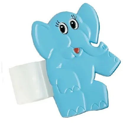 Pedia Pals - 100074 - Stethoscope Id Tag (elephant) Pedia Pals For Pediactric Stethoscope Blue 1 X 2 Inch Abs Plastic 50 Per Case