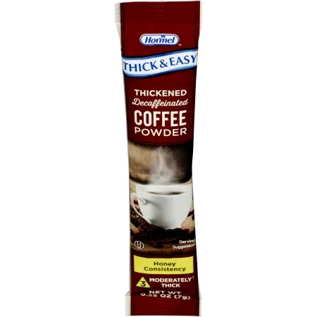 Hormel Food - Thick & Easy - 81327 - s  Thickened Beverage  7 Gram Individual Packet Coffee Flavor Powder IDDSI Level 3 Moderately Thick/Liquidized