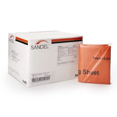 Sandel Medical Industries - Z-Slider - 2101 - Z Slider Patient Transfer Sheet Z Slider Orange 45 X 53 Inch
