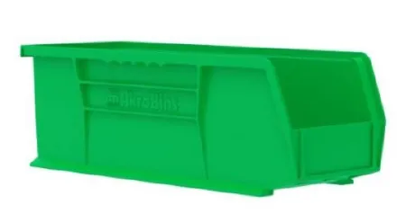 Akro-Mils - Akrobins - 30234GREEN - Storage Bin Akrobins Green Plastic 5 X 5 X 14-3/4 Inch