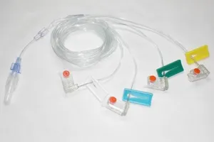 All-Med - Alimed Multi-Lumen - MCQU3612-SS - Subcutaneous Infusion Set Alimed Multi-Lumen 27 Gauge X 4 12 mm 36 Inch Tubing Without Port