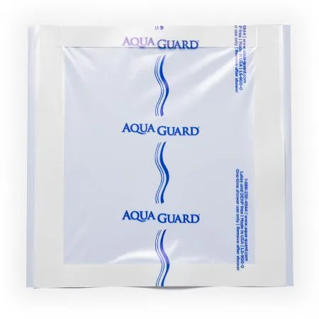 TIDI Products - 50015-CSE - AquaGuard Shower Sheet Cover IV Site Barrier Protector AquaGuard Shower Sheet Cover 9 X 9 Inch