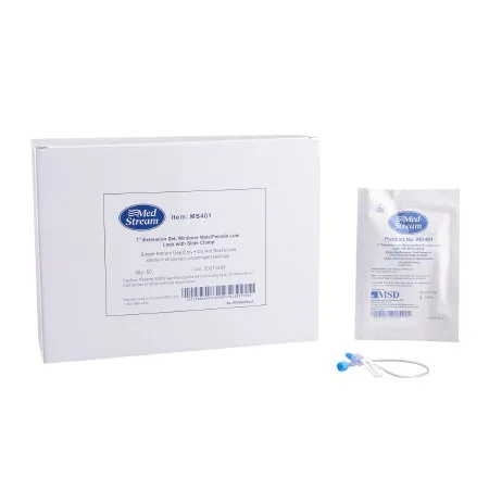 McKesson - MS401 - IV Extension Set Micro Bore 7 Inch Tubing Without Filter