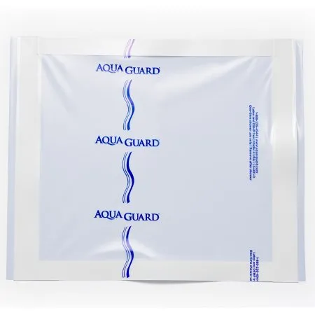 TIDI Products - 50011-CSE - AquaGuard Shower Sheet Cover Wound Protector AquaGuard Shower Sheet Cover 10 X 12 Inch
