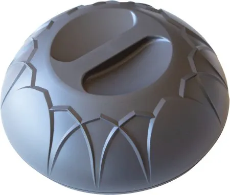 Culinary Depot - Dinex Fenwick - DX540044 - Insulated Dome Dinex Fenwick Graphite Gray Urethane Foam 10 Inch Diameter