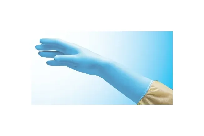 Innovative Healthcare - NitriDerm EC - 114200 - Exam Glove Nitriderm Ec Medium Sterile Pair Nitrile Extended Cuff Length Smooth Blue Chemo Tested