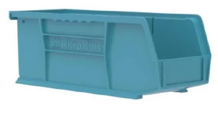 Akro-Mils - Akrobins - 30224LTBLU - Storage Bin Akrobins Blue Plastic 4 X 4-1/8 X 10-7/8 Inch