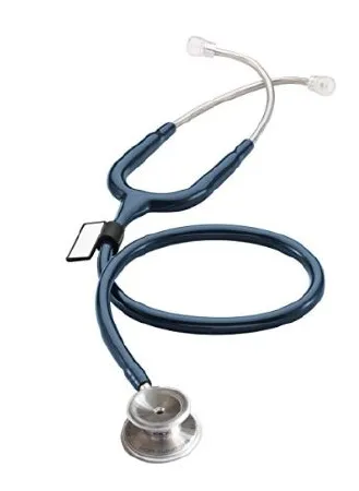 MDF Instruments Direct - MD ONE - MDF77704 - Clinician Stethoscope Md One Navy Blue 2-tube 12-9/10 Inch Tube Double Sided Chestpiece