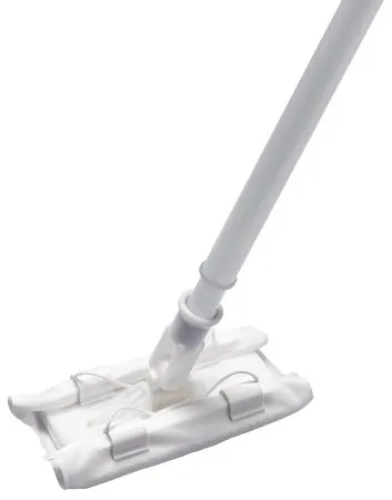 Texwipe - TX7103 - Cleanroom Wet / Dry Mop Texwipe Clippermop White Thermoplastic / Steel / Polyester Nonsterile