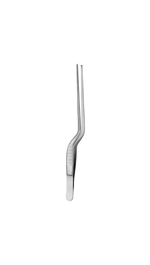 V. Mueller - RH430 - Tissue Forceps V. Mueller Gruenwald 6-1/4 Inch Length Surgical Grade Stainless Steel NonSterile NonLocking Serrated Bayonet Handle Straight Serrated Tips with 1 X 2 Teeth