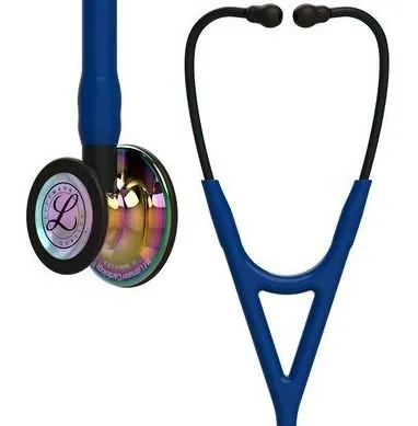 3M Healthcare - 3M Littmann - 6242 - Cardiology Stethoscope 3m Littmann Blue 1-tube 27 Inch Tube Double Sided Chestpiece