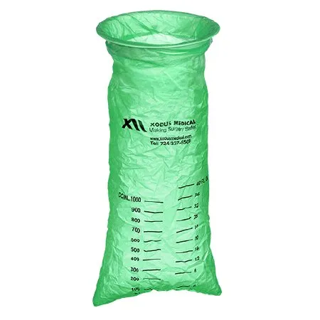 Xodus Medical - NS30835 - Emesis Bag 40 oz. Green