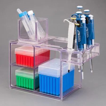 Poltex - PASSPG - Pipette / Tip Box Holder For Most Popular Brands of Pipettes and Tips