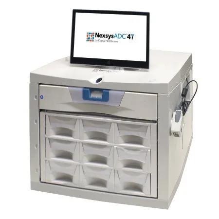 Capsa Solutions - Nexsysadc - Nxto-X4-C00-D000 - Automated Medication Cabinet Nexsysadc Counter Top No Drawers Keyless With Auto-Relock