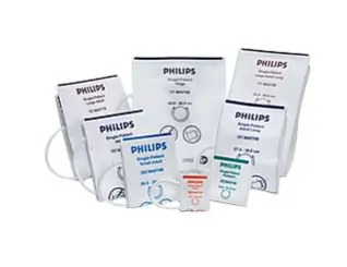 Philips Healthcare - Gentle Care - 989803148041 - Single Patient Use Blood Pressure Cuff Gentle Care 30 To 60 Cm Arm Vinyl Cuff Adult Long Cuff
