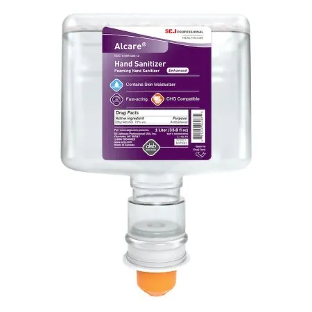 SC Johnson Professional - Alcare Enhanced - 107231 - Hand Sanitizer Alcare Enhanced 33.8 oz. Ethyl Alcohol Foaming Dispenser Refill Bottle