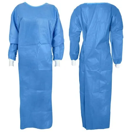 Cypress - 66-3120-S - Non-Reinforced Surgical Gown with Towel Cypress Large Blue Sterile AAMI Level 3 Disposable