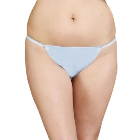 Medico International - T-655BLU - Thong Panty Blue One Size Fits Most Disposable