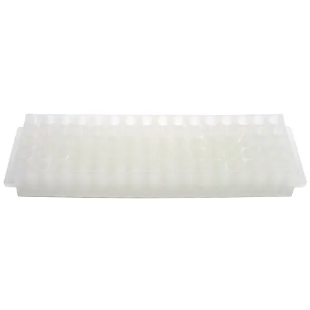 Heathrow Scientific - HS29025B - Fraction Collector Plate Microtube Rack 80 Place 1.5 To 2.0 Ml Tube Size Blue 29 X 67 X 225 Mm