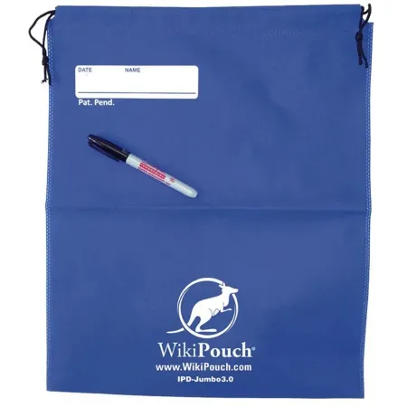 Infection Prevention Products - IPD-Jumbo 3.0 - IPD-JUMBO3.0 - Infection Prevention Pouch Ipd-jumbo 3.0 Blue 16 X 18 Inch