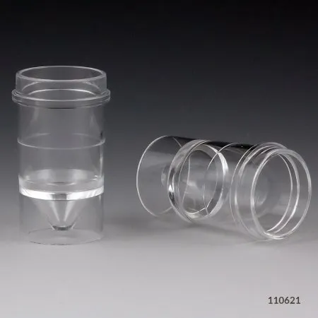 McKesson - 177-110621 - Sample Cup 2 mL Clear 16 X 24 mm Without Caps