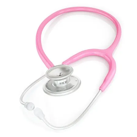 MDF Instruments Direct - MD ONE - MDF77701 - Clinician Stethoscope Md One Pink 1-tube Double Sided Chestpiece
