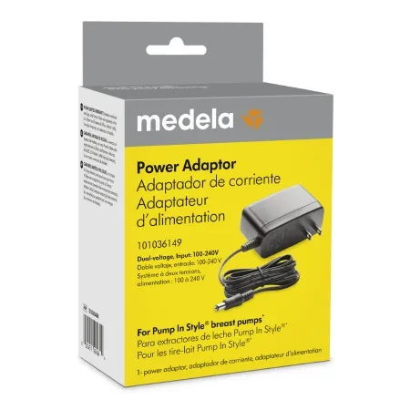 Medela - Pump In Style With Maxflow - 101040484 - Power Adapter Pump In Style With Maxflow For Pump In Style With Maxflow Breast Pumps