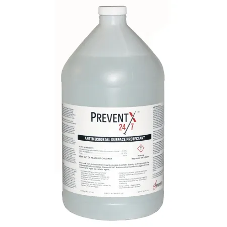 Allison Medical - PreventX 24/7 - 950-1084 - Preventx 24/7 Surface Protectant Quaternary Based Manual Pour Liquid 1 Gal. Bottle Scented Nonsterile