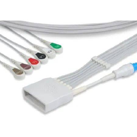 Mindray USA - mnidray - 009-004799-00 - Ecg Leadwire Set Mnidray 6 Lead 36 Inch For Use With Ecg System