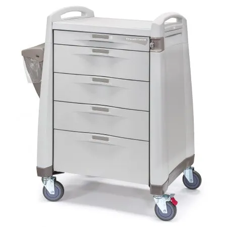 Capsa Solutions - Avalo Series - AM10MC-LCD-C-DR131-STK - Procedure Cart Avalo Series Steel