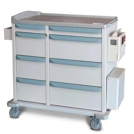 Capsa Solutions - M Series - M5PC-C-BG-D103-U103-STK - Medication Cart M Series Steel