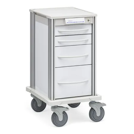 Solaire Medical - Pace Series - SPN21W4 - Multifunctional Supply Cart Pace Series Aluminum Case