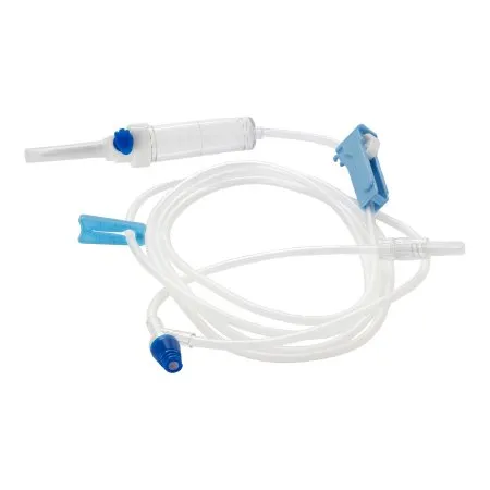 MedStream - From: MS921NF To: MS921NF - McKesson   Primary IV Administration Set Gravity 1 Port 20 Drops / mL Drip Rate Without Filter 75 Inch Tubing Solution