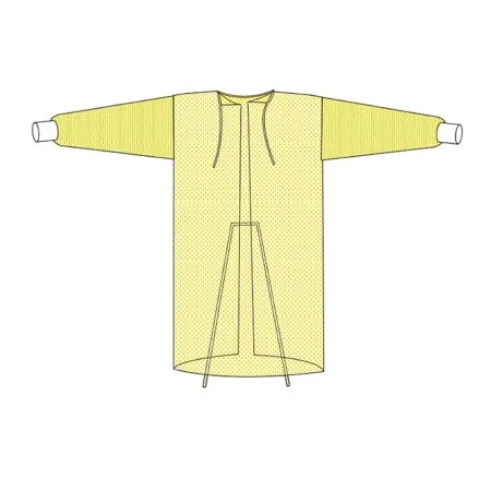 Welmed - 9100-261XL - Protective Procedure Gown X Large Yellow NonSterile Not Rated Disposable