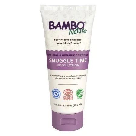 Abena North America - Bambo Nature Snuggle Time - 150247 - Baby Lotion Bambo Nature Snuggle Time 3.4 Oz. Tube Unscented Lotion