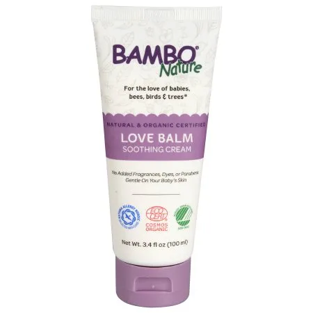 Abena North America - Bambo Nature Love Balm - 150248 - Skin Protectant Bambo Nature Love Balm 3.4 Oz. Tube Unscented Cream