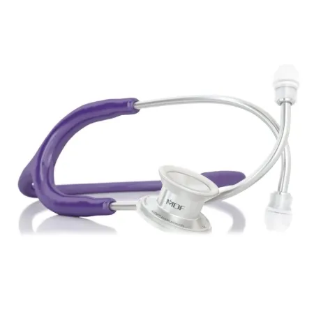 MDF Instruments Direct - MD ONE - MDF77C08 - Clinician Stethoscope Md One Purple 1-tube Double Sided Chestpiece