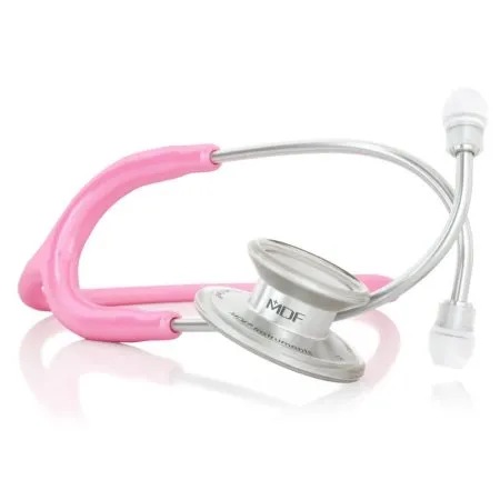 MDF Instruments Direct - MD ONE - MDF77C01 - Clinician Stethoscope Md One Pink 1-tube Double Sided Chestpiece
