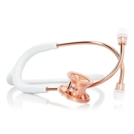 MDF Instruments Direct - MD ONE - MDF77CRG29 - Clinician Stethoscope Md One Rose Gold 1-tube Double Sided Chestpiece