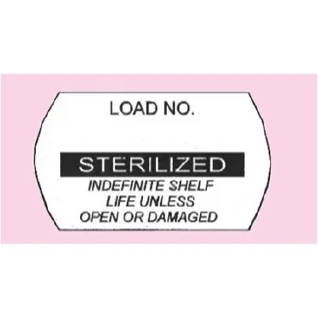 Healthmark Industries - H369023S - Pre-printed Label Laboratory Use Black / White Sterilized Black Sterilization Label