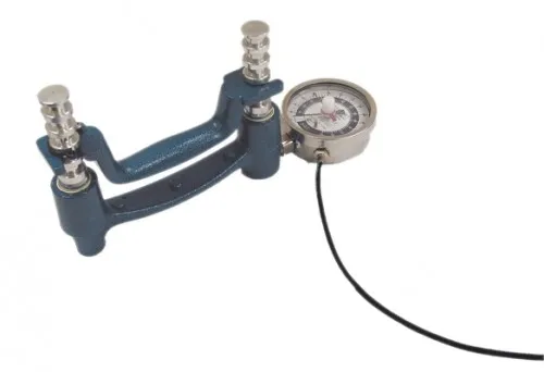 Fabrication Enterprises - Baseline - From: 12-0021 To: 12-0027 -  Hand Dynamometer 200 lb Dial Gauge and Analog Output Signal