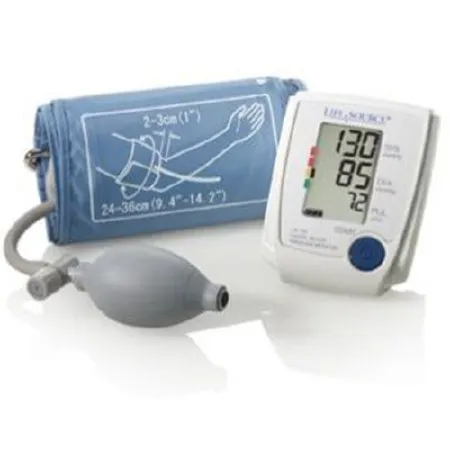 A&D Engineering - A&D Medical - UA-705V - Home Semi Automatic Digital Blood Pressure Monitor A&D Medical Medium Nylon 24 - 36 cm Desk Model