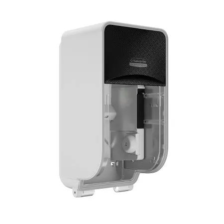 Kimberly Clark - 58721 - Toilet Paper Dispenser Coreless Standard Roll 2 Roll Vertical with Black Mosaic Design Faceplate 1 Dispenser and Faceplate-cs -DROP SHIP ONLY-