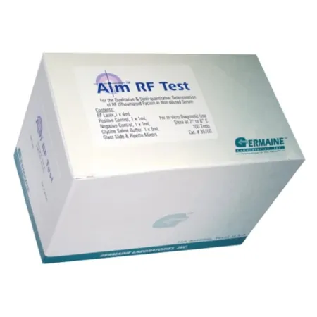 Fisher Scientific - AIM - 23-111-305 - Autoimmune Test Kit Aim Rheumatoid Factor (rf) 100 Tests Clia Non-waived