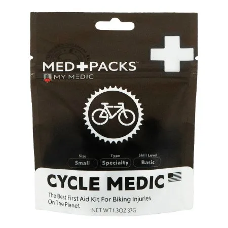 MyMedic - My Medic MED PACKS Cyclist - MM-MED-PACK-CYCL-SPR-LGT-EA -  First Aid Kit  Plastic Pouch